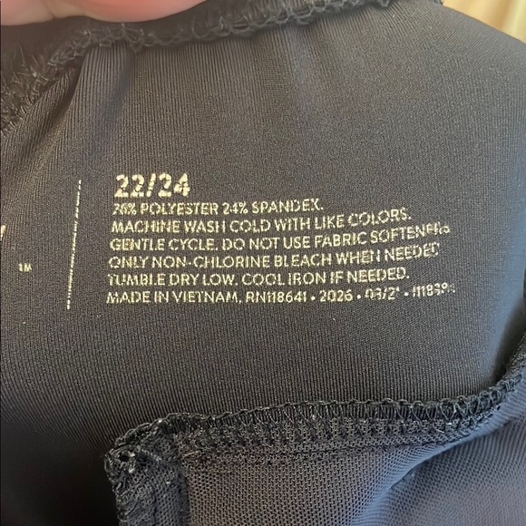 Livi Navy Blue drawstring joggers - Picture 3 of 3